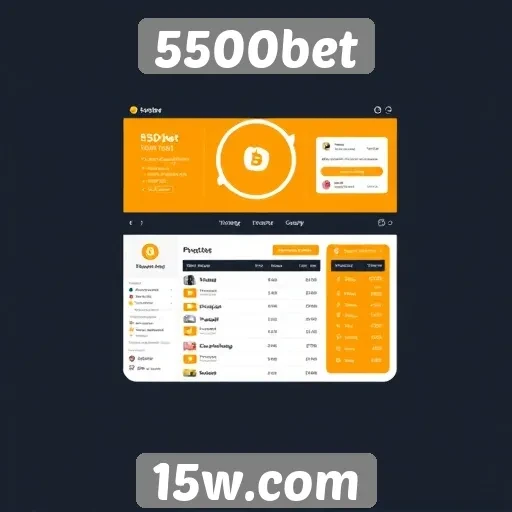 Estudo sobre a interface e usabilidade do 5500bet
